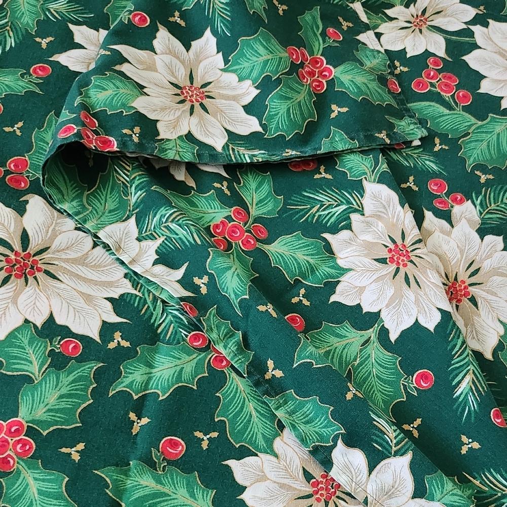 Tablecloth Oblong 56"x76" Handmade Christmas